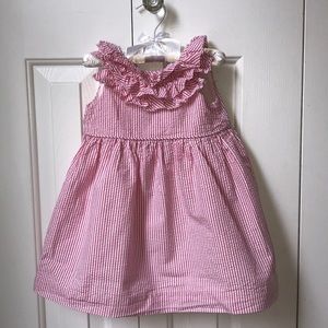 Ralph Lauren Seersucker Dress - 12 months